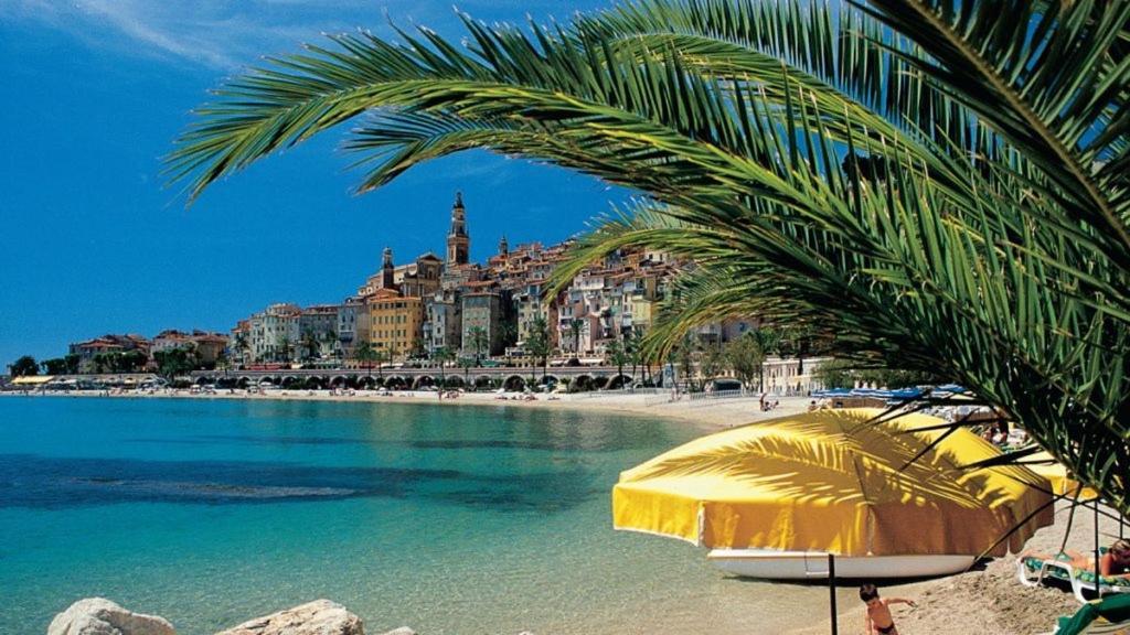 Monaco # Menton - 4 Persons - Hypercenter - Private Parking - Full Renovated - Clim - Fast Wifi - Beach And Sun Εξωτερικό φωτογραφία