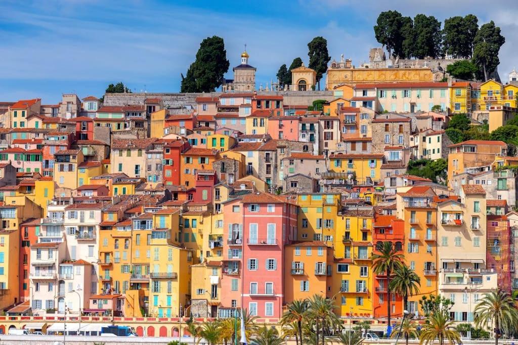 Monaco # Menton - 4 Persons - Hypercenter - Private Parking - Full Renovated - Clim - Fast Wifi - Beach And Sun Εξωτερικό φωτογραφία